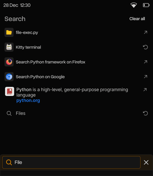 Universal Search